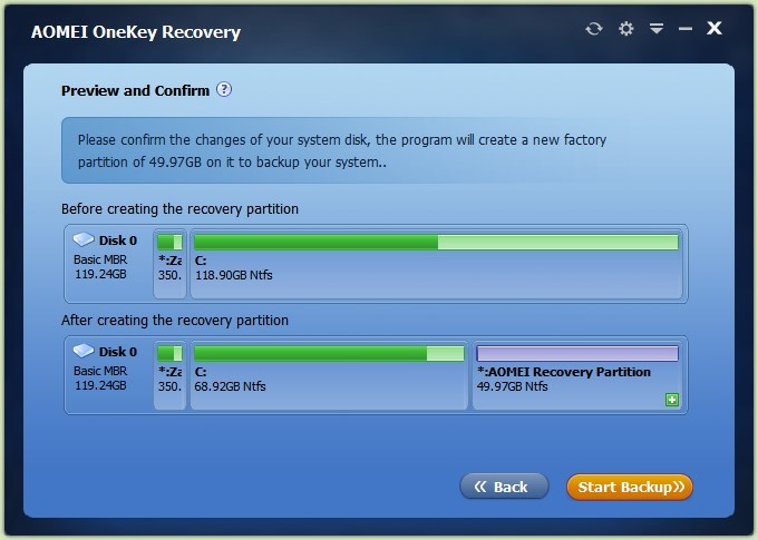 Aomei onekey recovery как пользоваться